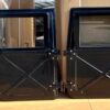NEW STEEL HUMVEE HMMWV HUMMER H1 M998 X DOOR SET M1114 M1123 ETC FITS ALL HMMWV